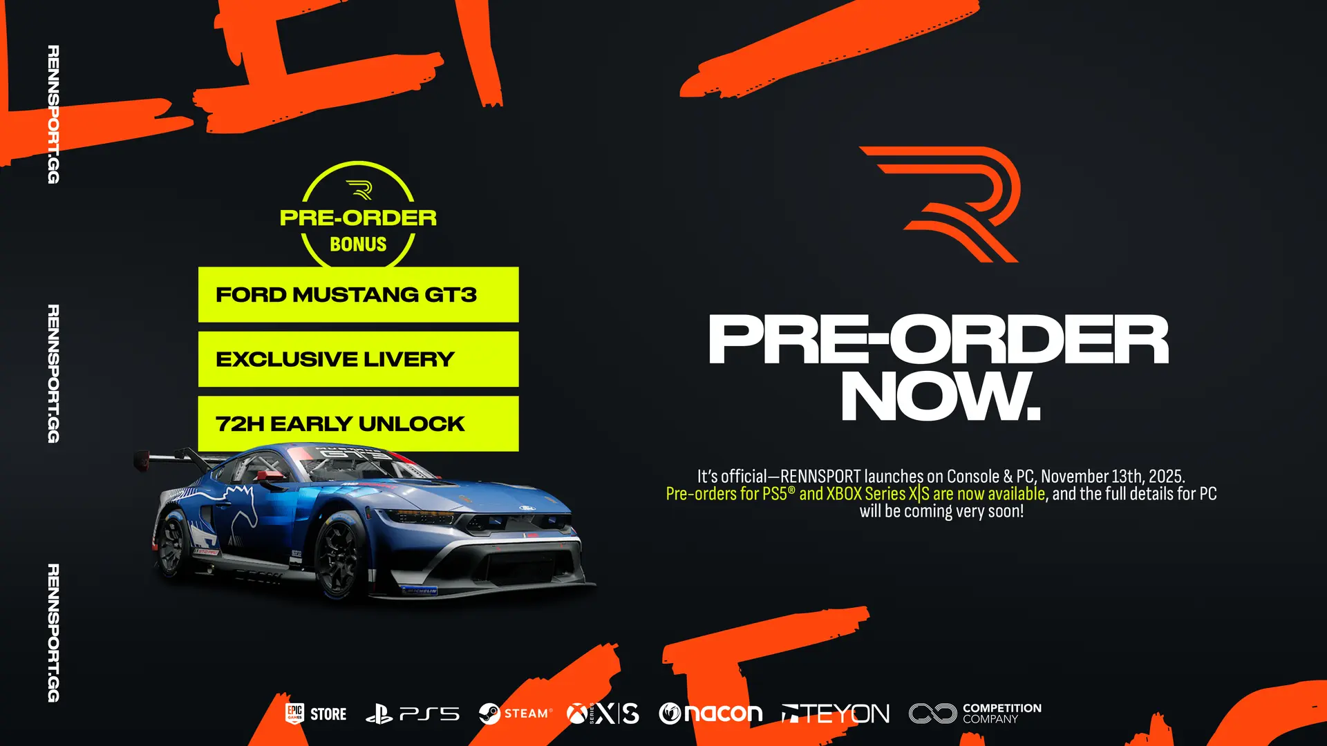 RENNSPORT launches worldwide on November 13 2025